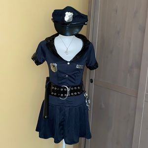 NWOT Halloween police office costume
